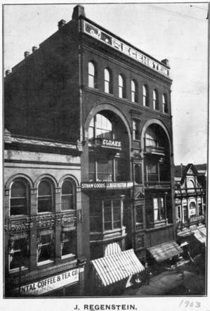 Regenstein's Wholesale and Retail Milinery