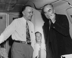 Mayor William B. Hartsfield and Eddie Rickenbacker
