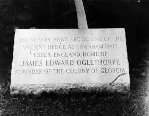 James Edward Oglethorpe Marker