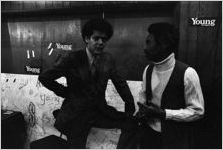 Julian Bond and Ed Moody