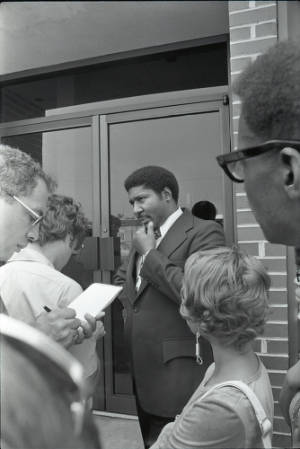 Aftermath of Alberta Williams King murder