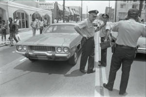 Aftermath of Alberta Williams King murder