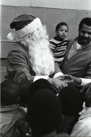 Hosea Williams as Santa Claus