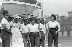 First female MARTA bus drivers