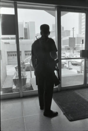 Aftermath of Alberta Williams King murder