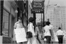 Picketing the Atlanta Daily World