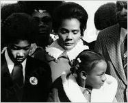 Coretta Scott King and Children