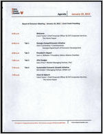 Atlanta Chamber of Commerce minutes, 2012