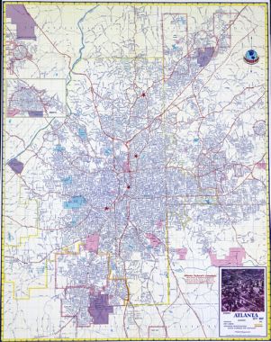 Ashburn's Atlanta City Map