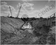 Cut-and-Cover Trench on West Line Near Vine City