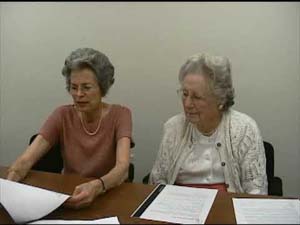 Oral history interview of Myrtle M. Connally and Evelyn A. Connally