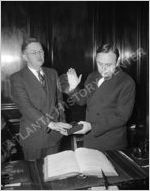 Swearing-in Ceremony for Governor E.D. Rivers, circa 1938