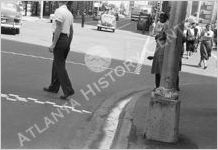 Pedestrians, circa 1960