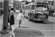 Pedestrians, circa 1960