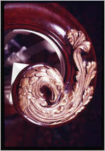 Hanson House newel post