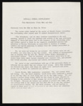 Race relations, 1969-1970 - Emory Wheel supplemental article - "To set the record straight" -  Statement from the Black Student Alliance by Rena M. Price, justifying the student protests in May, 1969
