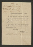 Resolution to increase rates at the South Carolina State Hospital, Lunatic Asylum due to the depreciation of the Confederate currency and rising inflation, signed by W. H. Smith, Secretary to the Board - March 1, 1863