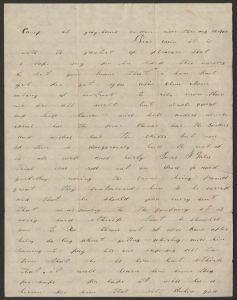 Letter from an unknown soldier (Chattanooga, Tennessee), to "Dear Cosin" - August 17, 1862