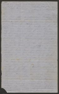 Letter from Harrison A. Shuler (Maryland) to "My Dearest Father". Harrison A. Shuler served in Company D of the 3rd South Carolina Battalion - September 7, 1862