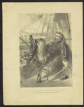 Headquarters at Harrison's Landing. Satirical view of George B. McClellan, Union Army General, relaxing after ending the Seven Days Battles by leading the army of the Potomac in stopping the Confederates at Malvern Hill