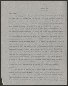 Letter from Thomas Taylor (Dalton, Georgia) to his sister - May 7, 1864 (typescript)