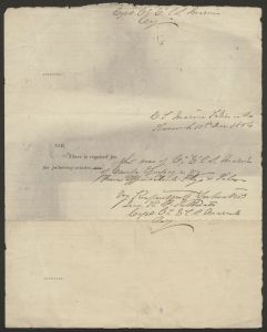 Endorsements on requisitions signed by Josiah Tattnall (C.S. Marine Barracks, Savannah, Georgia) - December 10, 1864