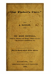 "Our Father's care" : a ballad