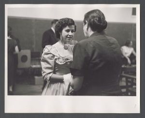 Dances and festivals - Two women speaking