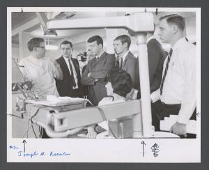 School of Dentistry, 1960s - Joseph Rosaler presenting "Ceramco Restorative Technique"