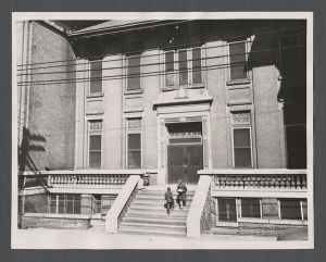 School of Medicine - Entrance to the "Colored Unit" at Grady Hospital