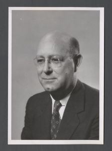 Faculty and staff, identified individuals - Dr. Arthur Richardson, Dean of the School of Medicine
