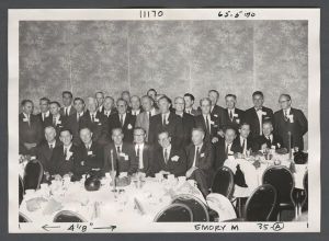 Emory birthday party - Class of 1941 group portrait photograph
