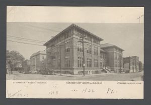 School of Medicine - Entrance to the "Colored Unit" at Grady Hospital