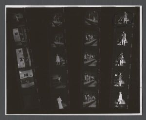 Emory Miscellany - Contact sheet of a fashion show