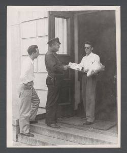 Student government elections, 1950s - Emory Wheel newspaper serves phony injunction to the Fishburne News