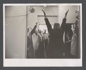 Psychology Department - Doctors performing exercises before a recording session