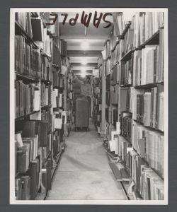 Library Special Collections - Library shelves