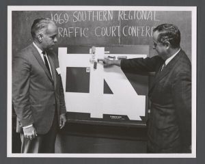 Law School - Presenters at the 1969 Southern Regional Traffic Court Conference