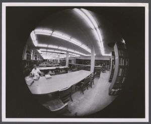 Library - Student studying