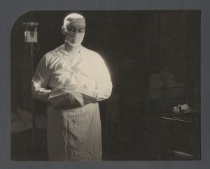 School of Dentistry, 1950s - Dentist at the Woodruff memorial building