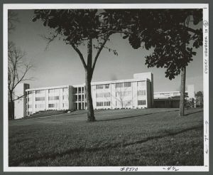 Residence halls - Exterior view of building