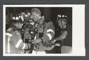 Public Safety - Firefighters removing gear