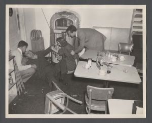 Performing arts: Theatre, unidentified groups - Students performing a skit