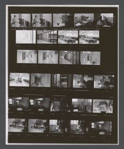 School of Nursing - Contact sheet of various School of Nursing photographs