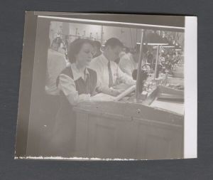 School of Dentistry, 1950s - Students in dental clinic