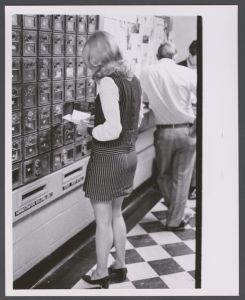 Post Office - Student collecting mail