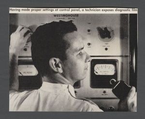 School of Medicine - Man working with diagnostic film