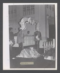 Students, groups, 1970s - Students performing in a play