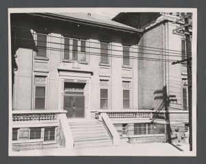 School of Medicine - Entrance to the "Colored Unit" at Grady Hospital