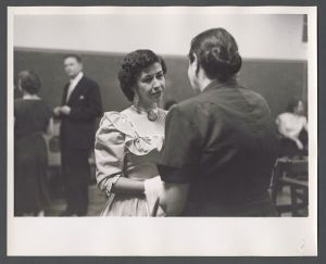 Dances and festivals - Two women speaking